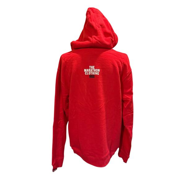 NWOT The Marathon Red Hoodie Size Small - Picture 10 of 10